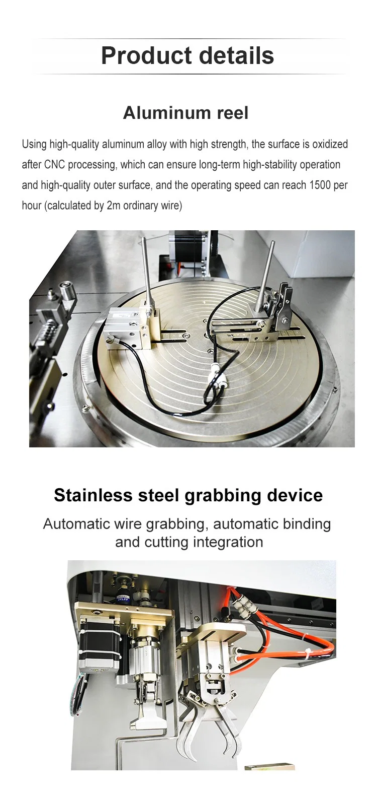 8 Shape Wire Winding and Tying Machine, Coil Winding Machine Wire, Automatic Wire Winding Machine, Cable Wire Winding Binding Machine 8 Shape Wire Winding and Tying Machine, Coil Winding Machine Wire, Automatic Wire Winding Machine, Cable Wire Winding Binding Machine