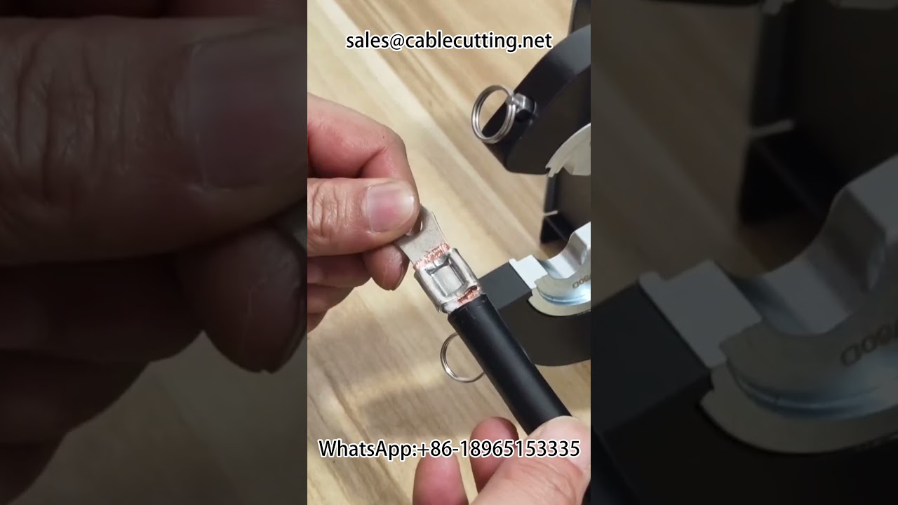 ماكينة كبس الأطراف الهوائية 500A مع اختبار نقطة الكبس #أدوات_صناعية #أتمتة_المصانع
