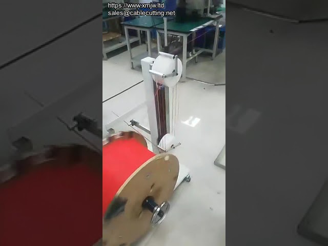آلة فك لف الأسلاك الأوتوماتيكية مع وحدة التغذية المسبقة للبكرات والملفات