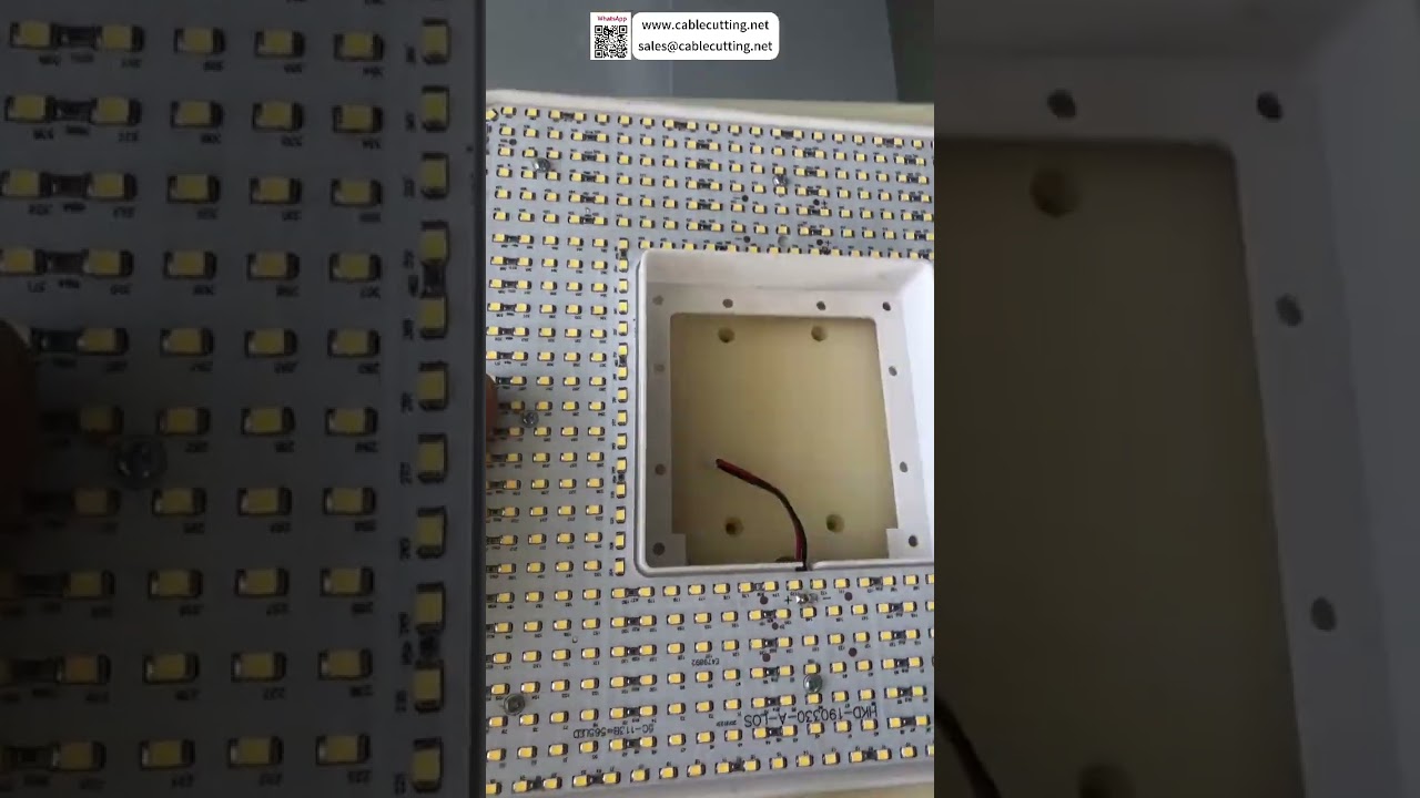 إعداد آلة ربط البراغي الأوتوماتيكية لإضاءة LED | إعداد الأتمتة الصناعية في المصنع | إعداد سريع