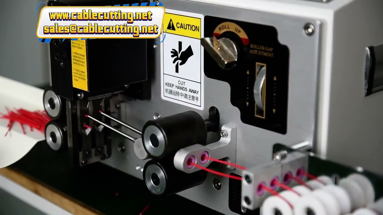 Automatic Cable Wire Stripping Machine 0.1-2.5mm² with Extra Tungsten Carbide Blade Set