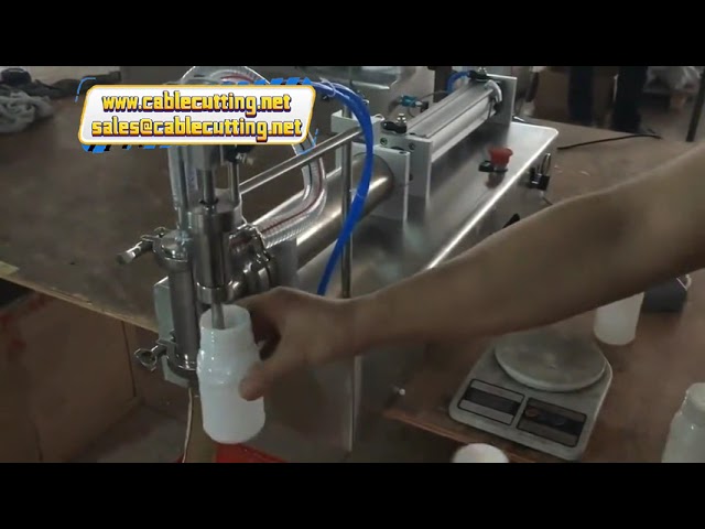 آلة تعبئة الزجاجات الصغيرة 10ml - 30ml - 300ml للعطور والماء والحليب والعصائر والصابون السائل والمشروبات