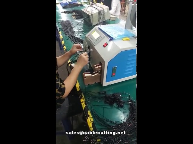 آلة لف أسلاك السماعات وربطها - حل متكامل لخط الإنتاج