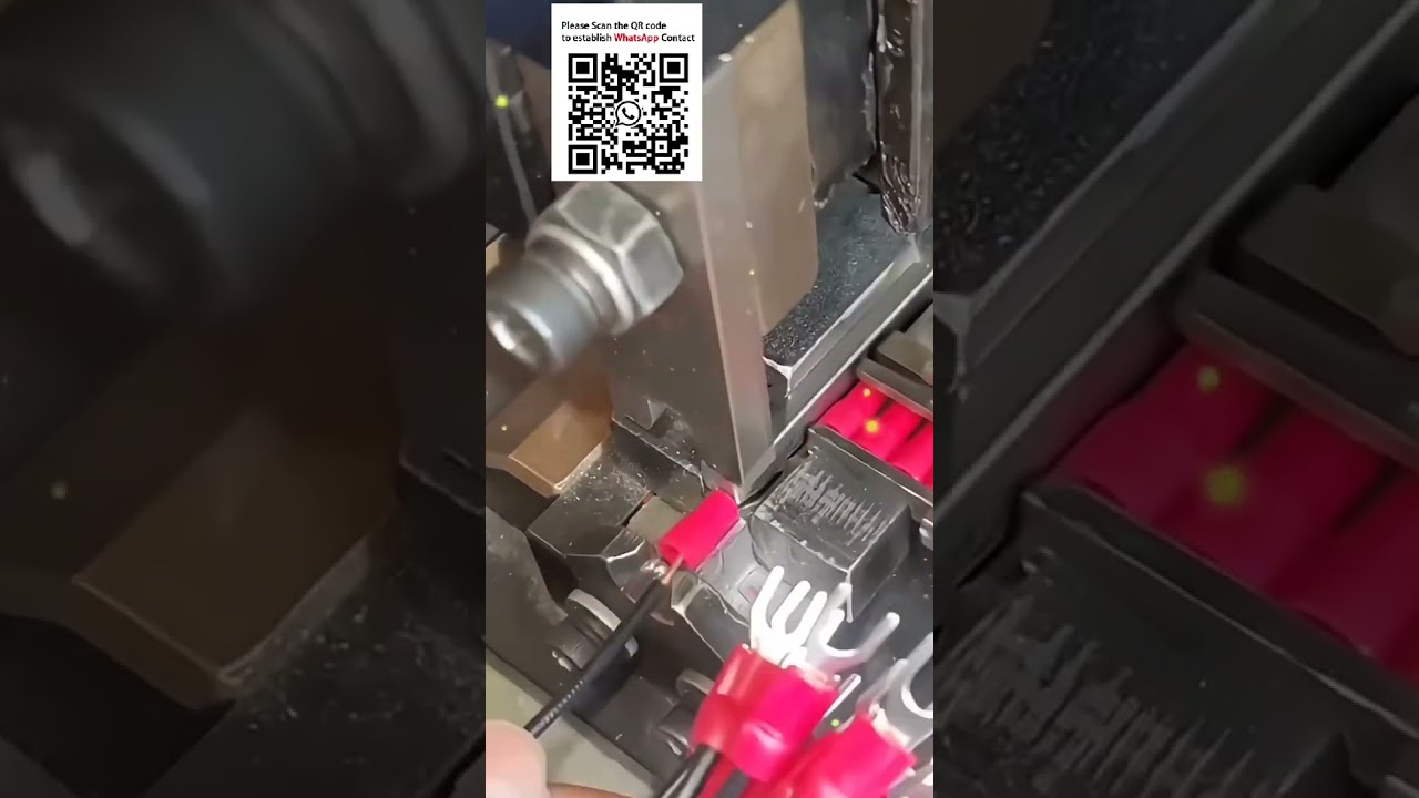 Semi-Automatic Crimping Machine for Loose Piece Insulated Terminals