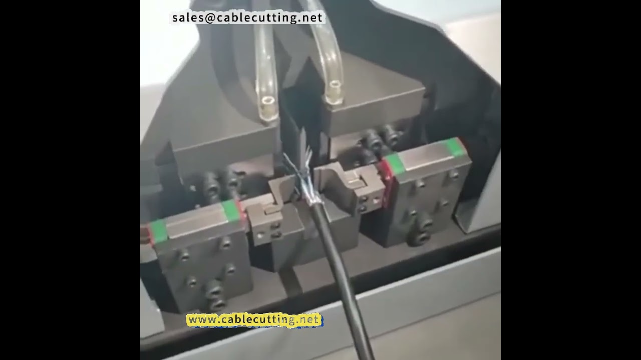آلة تقشير مزدوجة الجوانب لكابلات HDMI والبيانات متعددة النواة - عالية الكفاءة للتجريد الآلي
