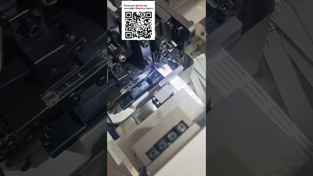 Fully Automatic Ribbon Cable Processing Machine | Separate, Cut & Crimp Terminals