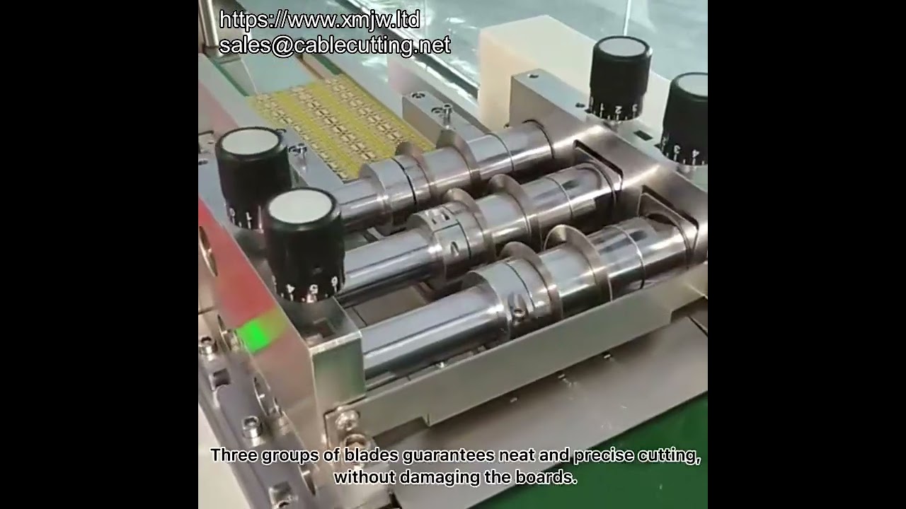 آلة فصل لوحات PCB متعددة الشفرات – مثالية لتقطيع FR4 وLED بدقة عالية