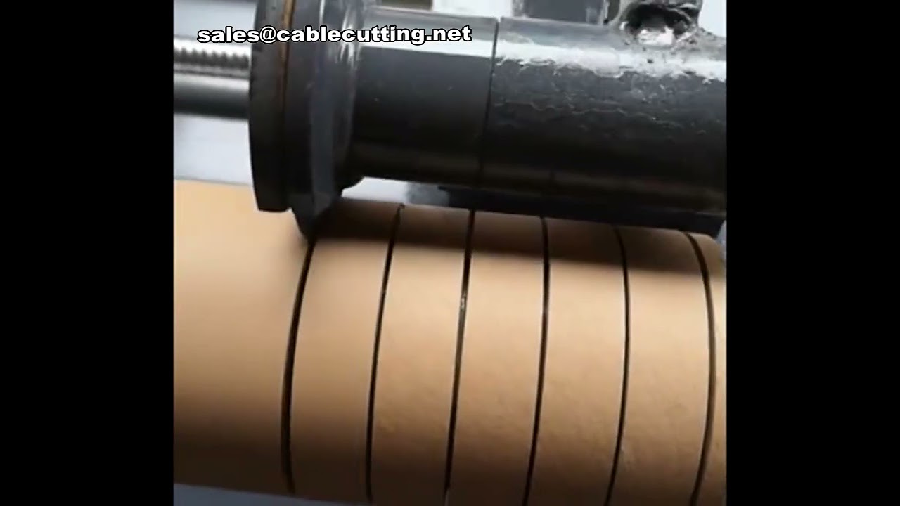 Paper Tube Cutting Machine, Kraft Core Slitting Machine for Paper Factory Production