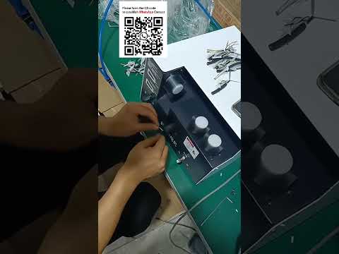 Automatic Braided Shield Brushing and Twisting Machine for Metal Braids
