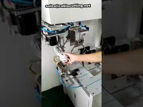 Power Cord Winding and Binding Machine | Automated Wire Coiling System