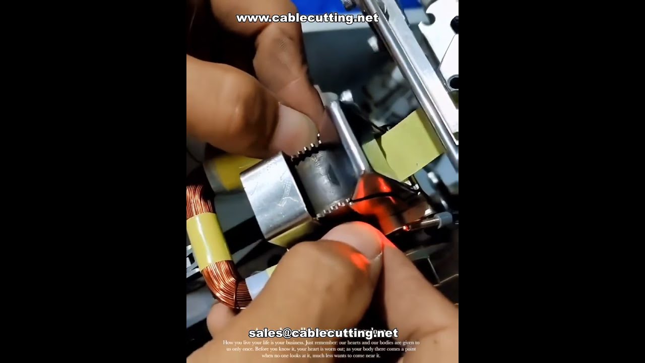 آلة تغليف أوتوماتيكية متعددة الاستخدامات لتجميع الأسلاك - اختبار عينة مباشر من المصنع