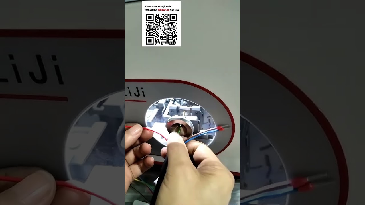 آلة تجعيد الأطراف الأنبوبية مع أداة الضغط رباعية النقاط #ماكينات_أتمتة