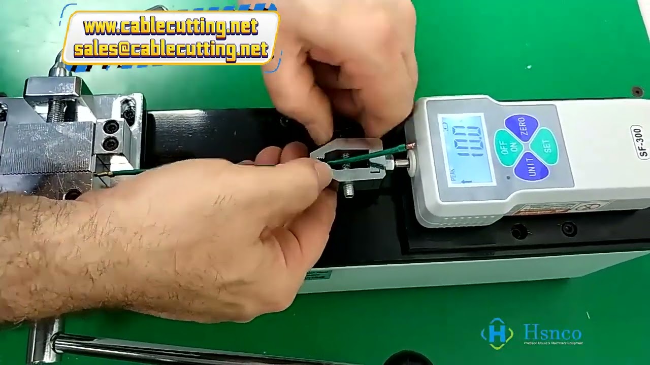 جهاز اختبار قوة الشد اليدوي للأسلاك - اختبار سحب التوصيلات الطرفية وقوة إدخال المقابس