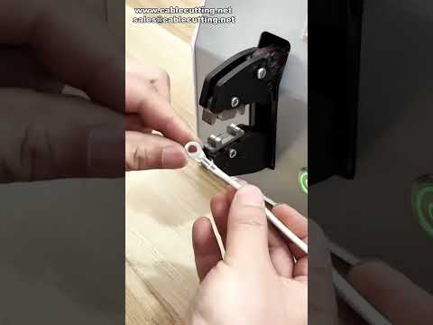 ماكينة تجعيد طرفية كهربائية نقية 65EC للأسلاك من 0.25 إلى 16 مم²