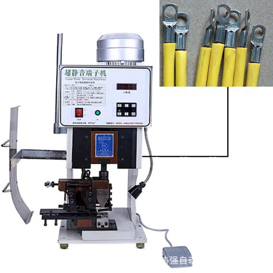 آلة كبس أطراف صامتة نصف آلية WPM-3000S - آلة كبس نصف آلية